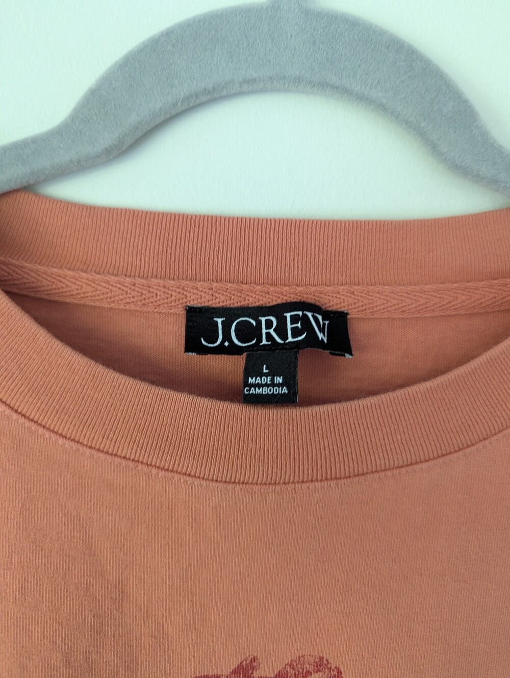 J. Crew Relaxed Premium-Weight "Northeast Swim Club" Graphic T-Shirt - Picture 5 of 10